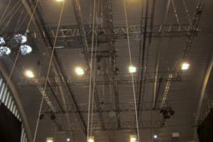 Overhead Motion Controlled 3D Truss System